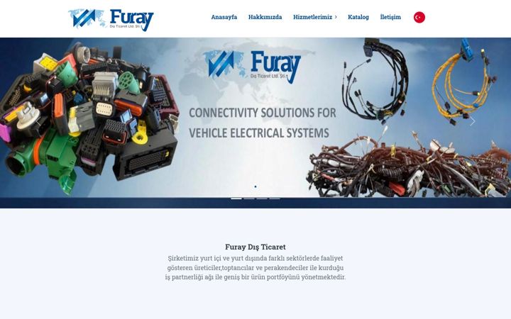 Screenshot of furaydisticaret.com