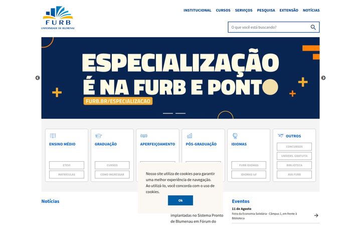 Captura de pantalla de furb.br