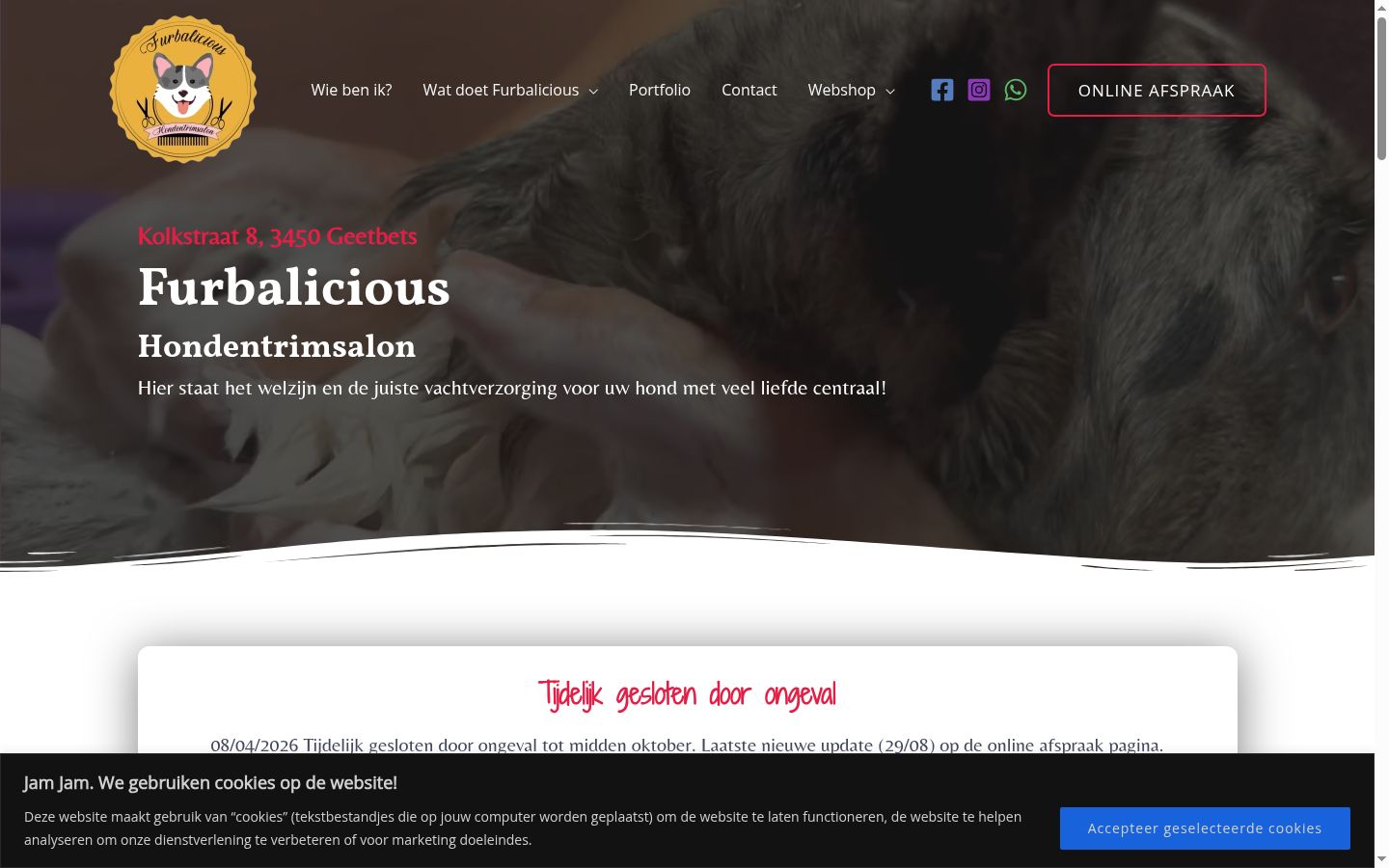 Screenshot του banner συγκατάθεσης που εμφανίστηκε πριν από οποιαδήποτε αλληλεπίδραση