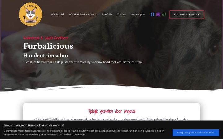 Screenshot του furbalicious.be