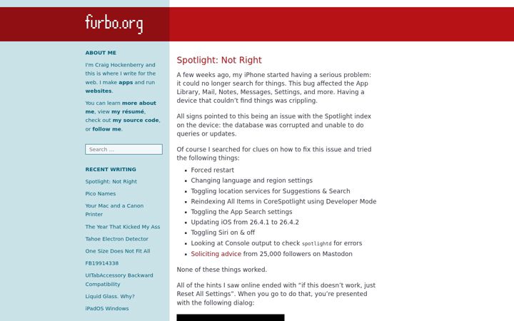 Screenshot of furbo.org