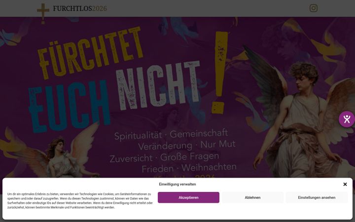 Screenshot of furchtlos2026.de