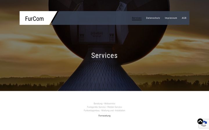 Screenshot of furcom.org
