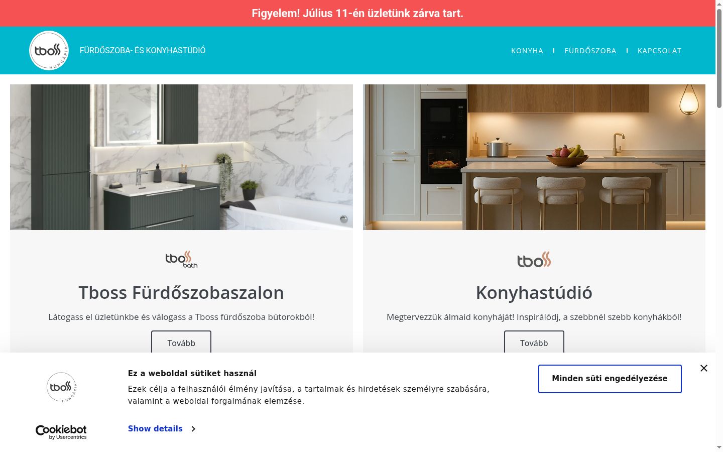 Zrzut ekranu banera zgody wyświetlanego przed jakąkolwiek interakcją