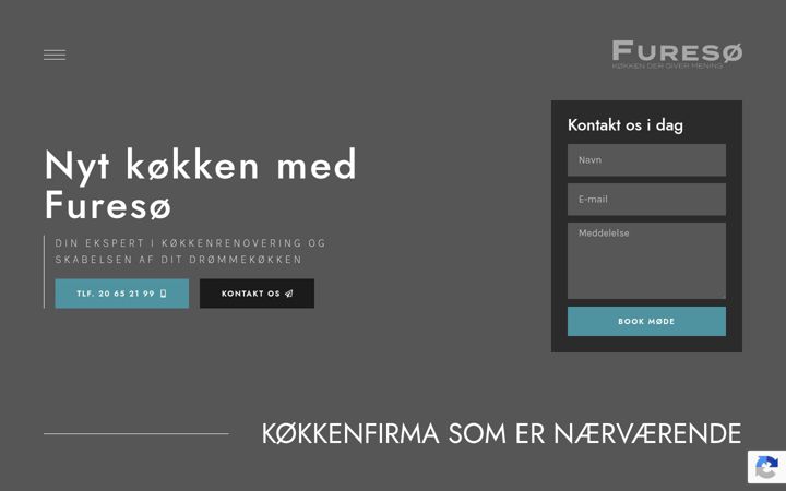 Skjámynd af furesoe-koekken.dk