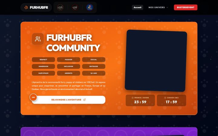 Screenshot of furhub.fr