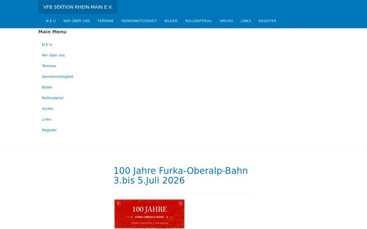 Skjermbilde av furka-rhein-main.de