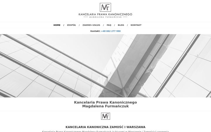 Screenshot of furmanczuk.pl
