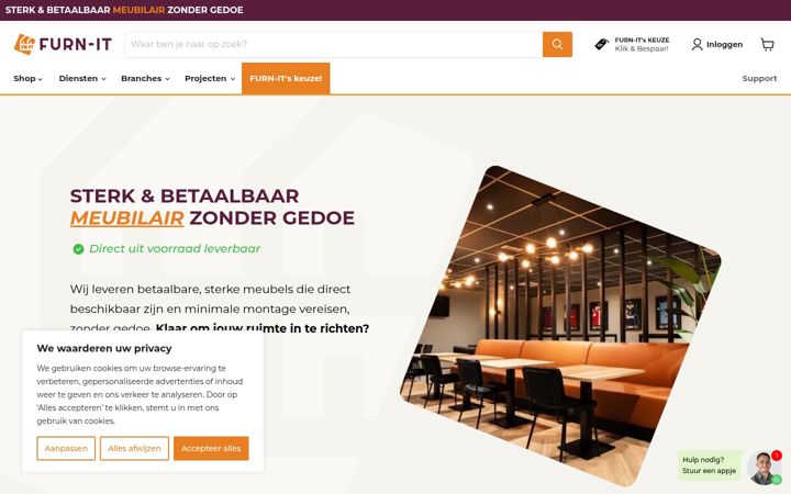 Screenshot of furn-it.nl