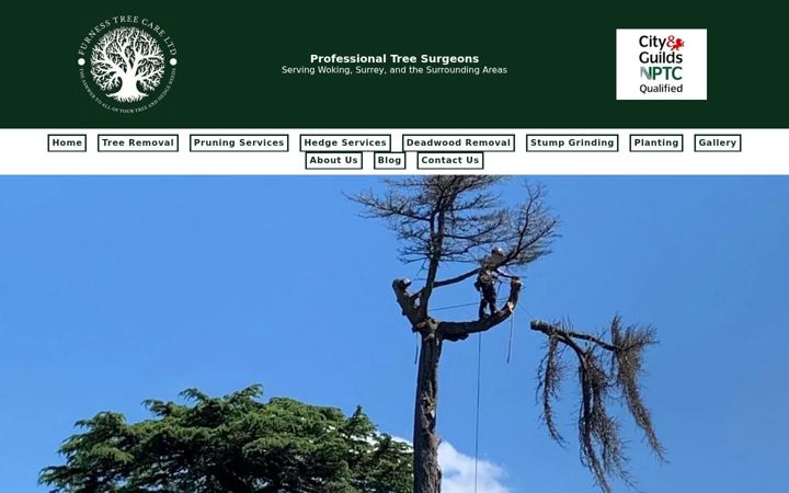 Screenshot of furnesstc.co.uk