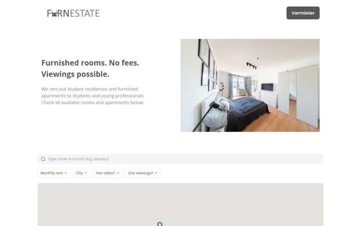 Screenshot of furnestate.com