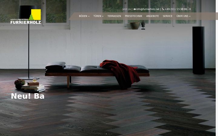 Screenshot of furnierholz.net