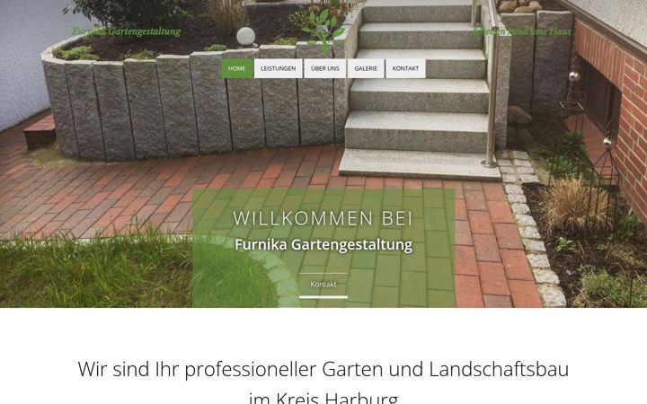 Screenshot of furnikagartengestaltung.com