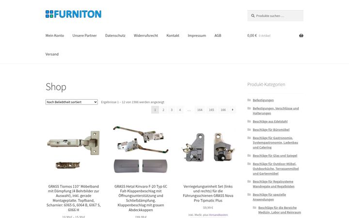 Screenshot of furniton.de