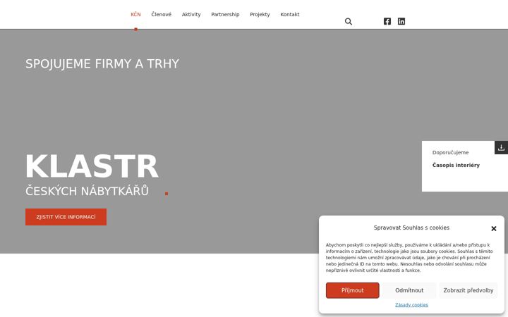 Screenshot of furniturecluster.cz