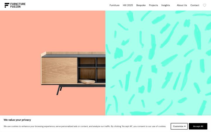 Screenshot of furniturefusion.co.uk