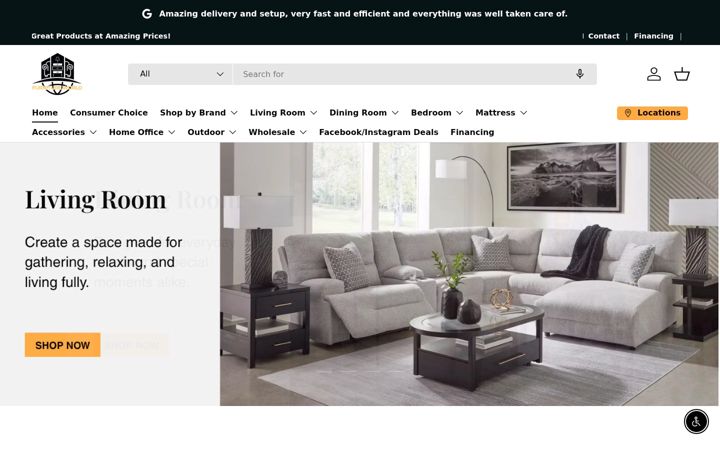 Screenshot of furnituregso.com