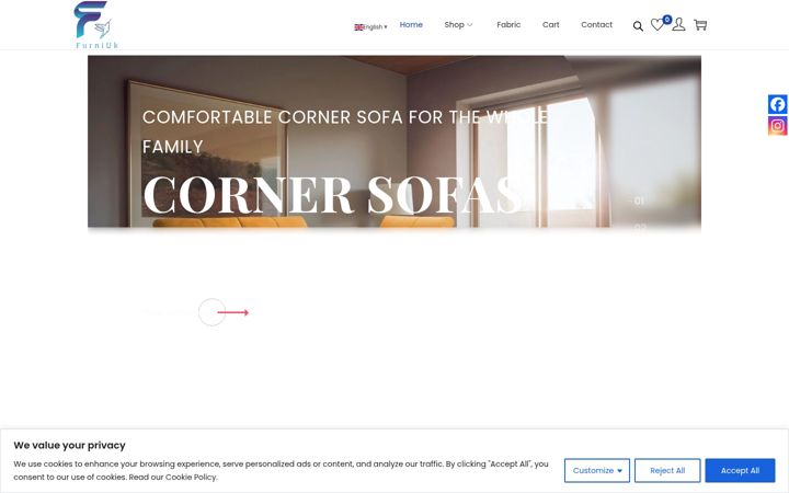Screenshot of furniuk.com