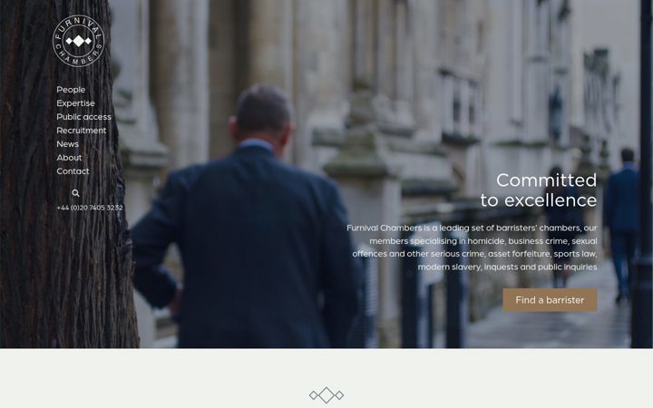 Screenshot of furnivalchambers.co.uk