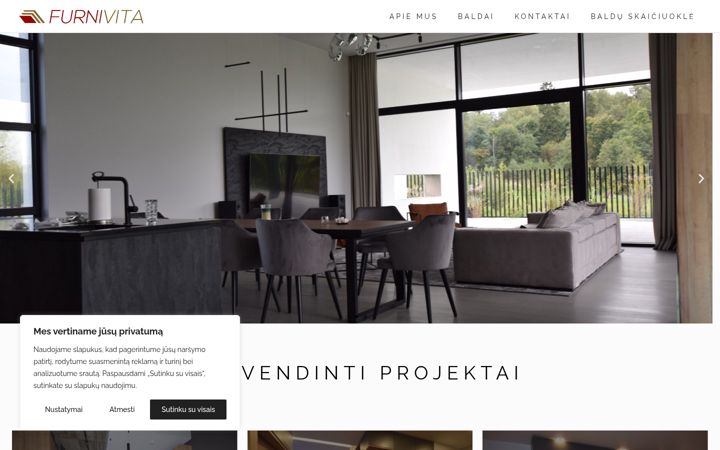 Screenshot of furnivita.lt