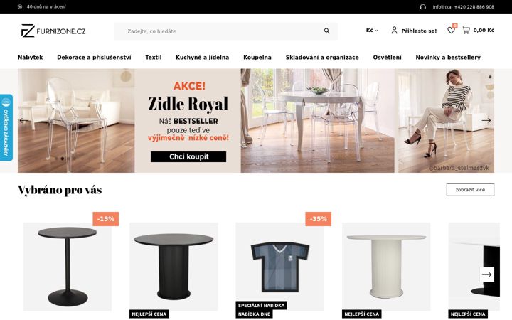Screenshot of furnizone.cz