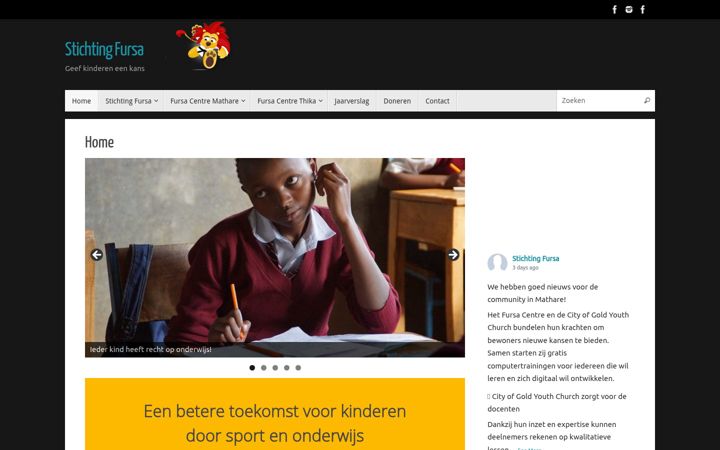 Screenshot of fursa.nl