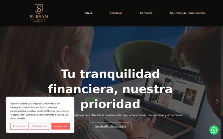 Screenshot of fursanfinanciacion.es