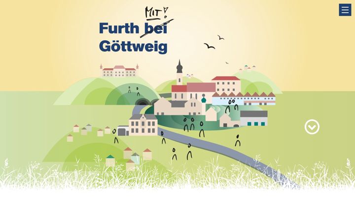 Screenshot of furthmitgoettweig.at