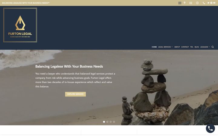 Screenshot of furtonlegal.com