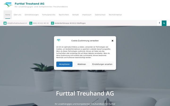 Screenshot of furttaltreuhand.ch