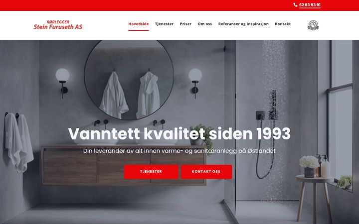 Screenshot of furuseth.as