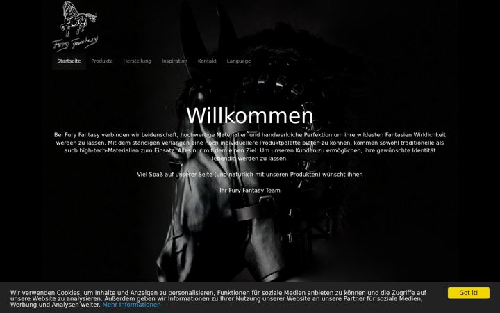 Screenshot of fury-fantasy.com