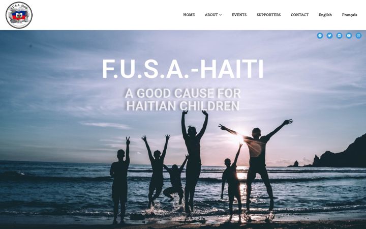 Screenshot of fusa-haiti.com