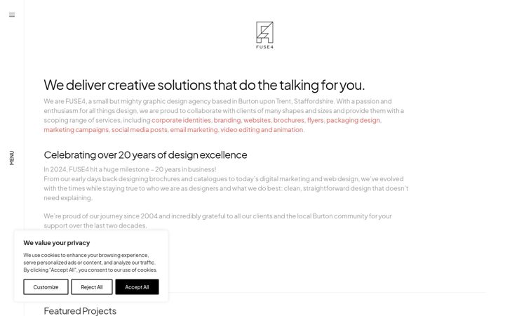 Screenshot of fuse4.com
