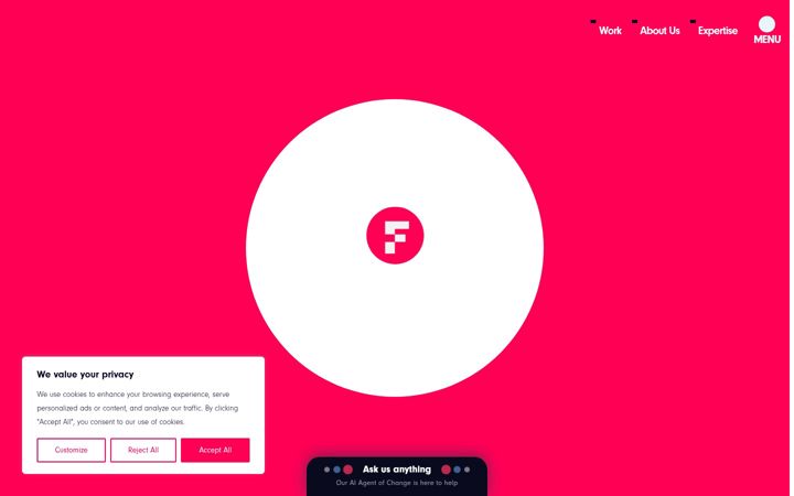 Screenshot of fuseideas.com