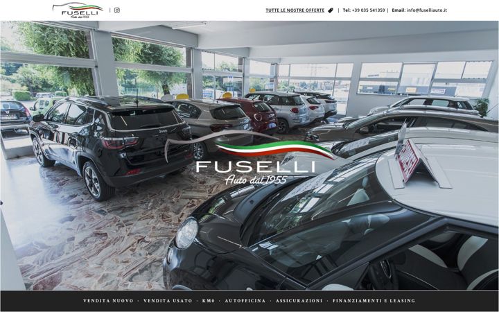 Ekraanipilt saidist fuselliauto.it