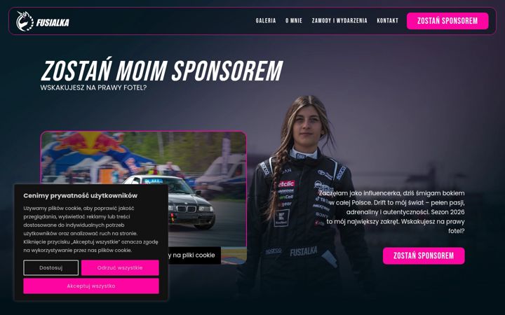 Screenshot of fusialka.pl