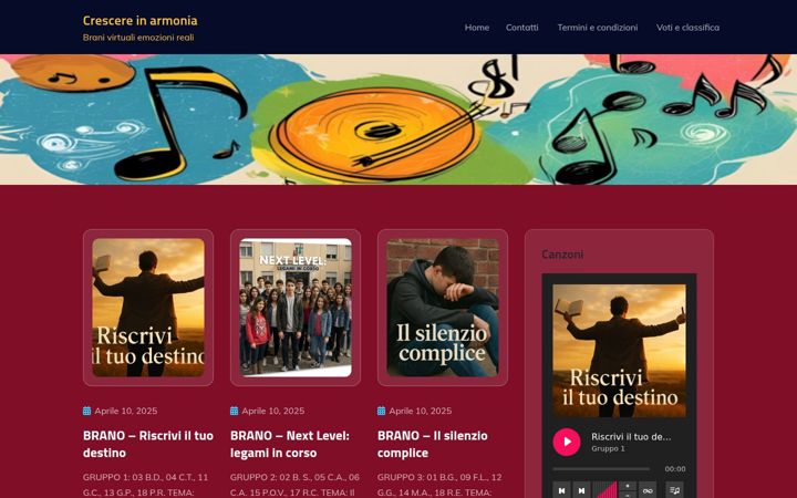 Screenshot of fusinieri2025tfa.altervista.org