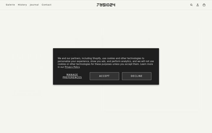 Screenshot of fusio24.com