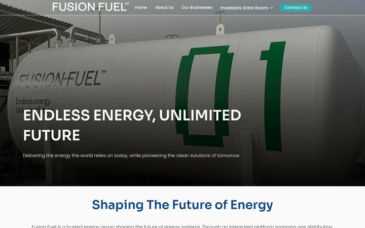 Screenshot of fusion-fuel.eu