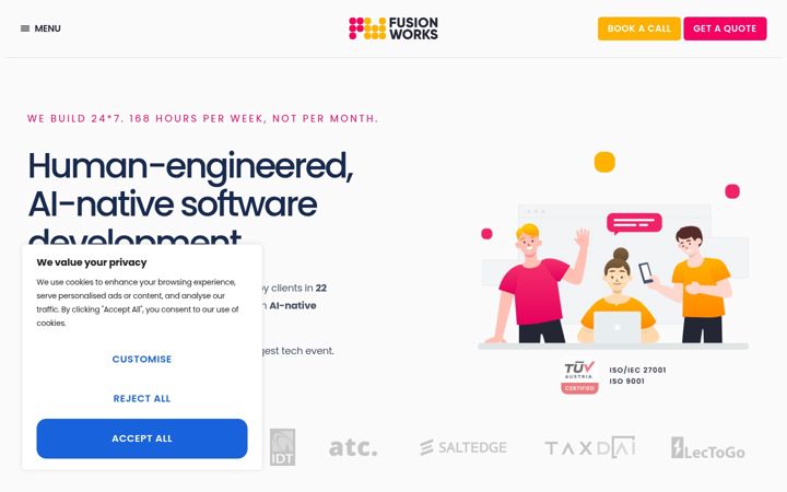 Screenshot of fusion.works