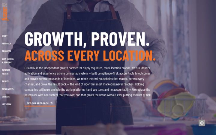 Screenshot of fusion92.com