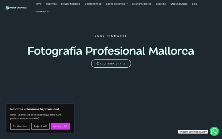 Screenshot of fusioncreativa.es