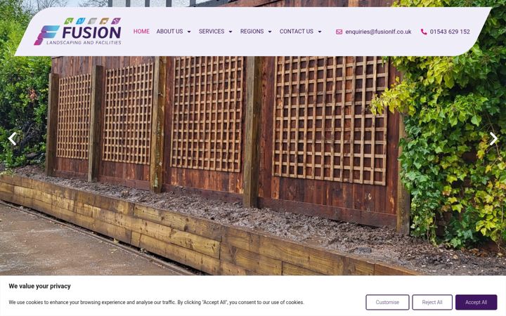 Screenshot of fusionlf.co.uk
