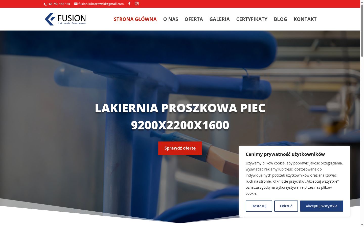 Képernyőkép a bármilyen interakció előtt megjelenő hozzájárulási bannerről
