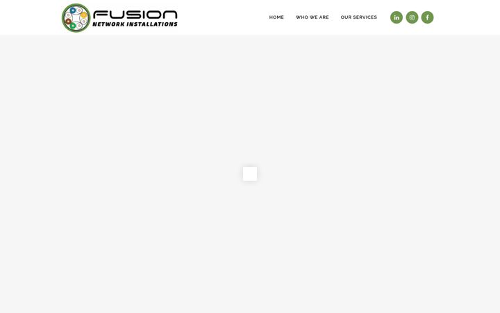 Screenshot of fusionni.co.uk
