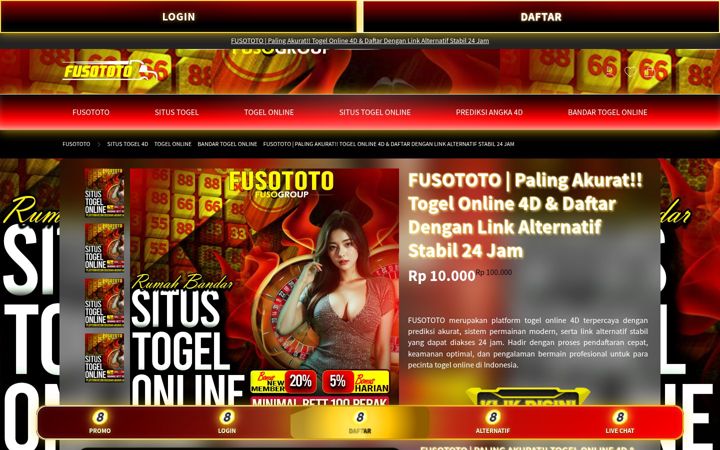 Screenshot of fusototo.it.com