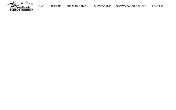 Screenshot of fussballcamp.de