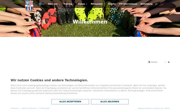 Posnetek zaslona fussballtraining-frankfurt.de