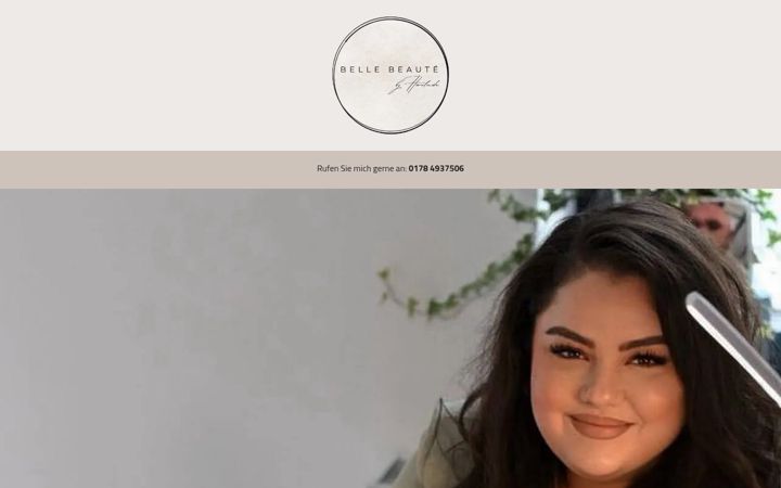 Zrzut ekranu fusspflege-bellebeaute.de